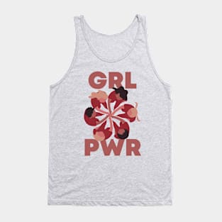 Grl pwr Feminist Feminism Women Rights Equality Tank Top